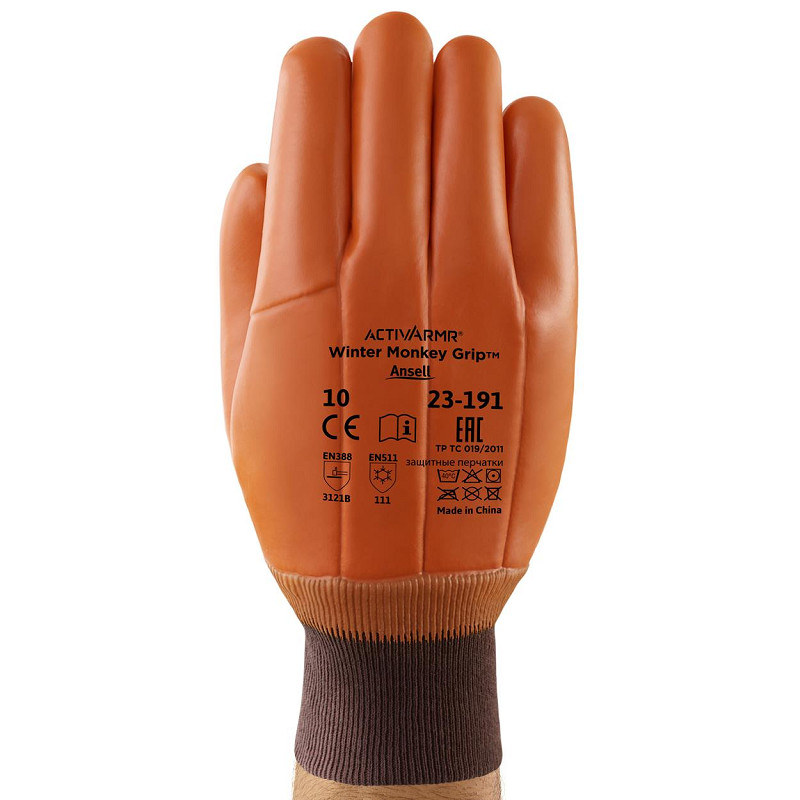 Ansell Winter Monkey Grip 23-191 handschoen maat 10