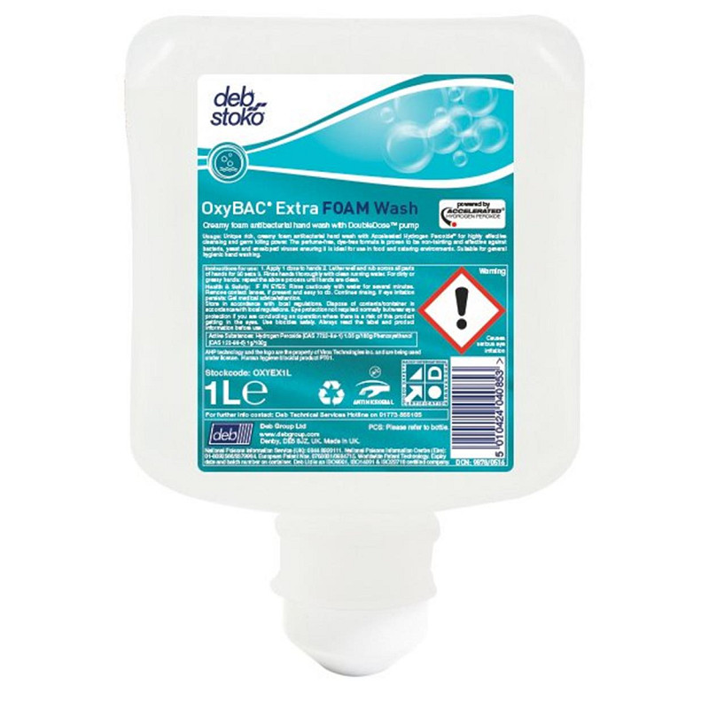 Deb OxyBAC Extra FOAM Wash handreiniger