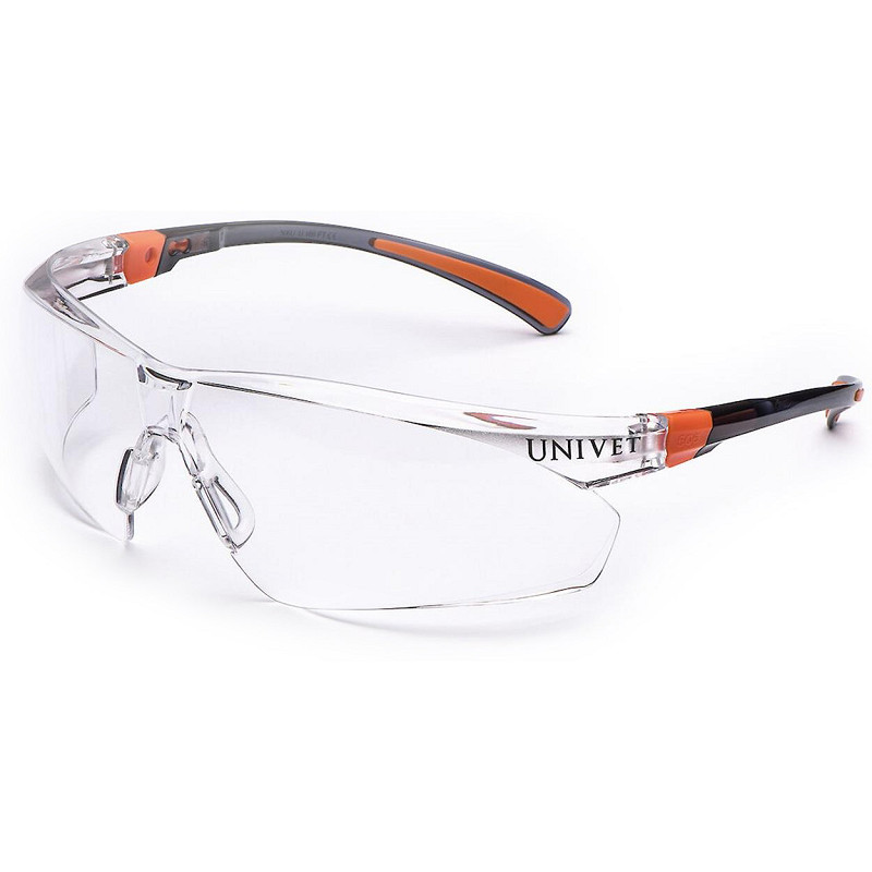 Univet 506 UP Co-branding Orange Veiligheidsbril