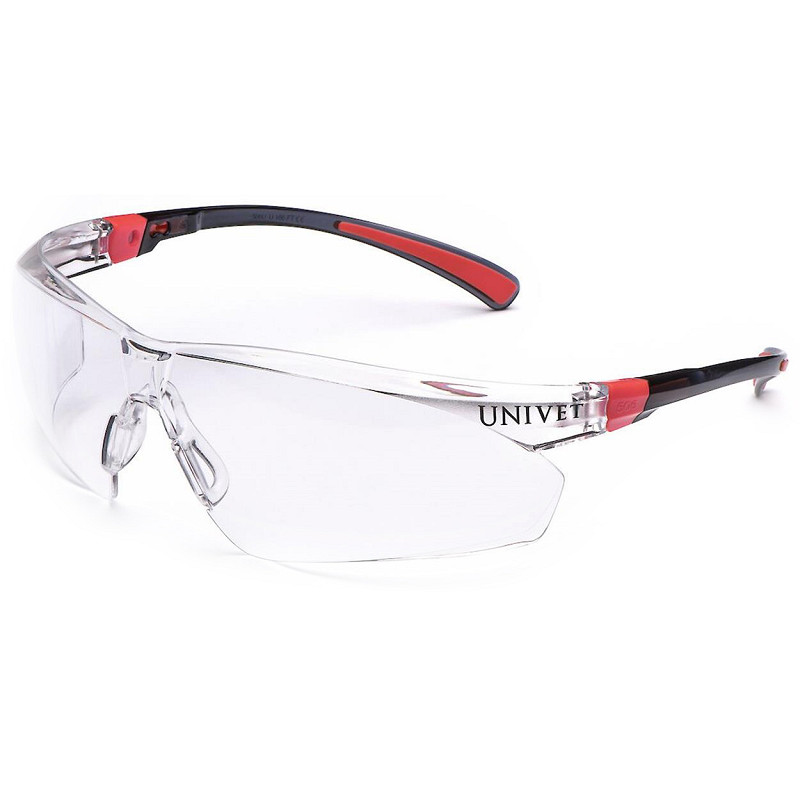 Univet 506 UP Co-branding Red Veiligheidsbril