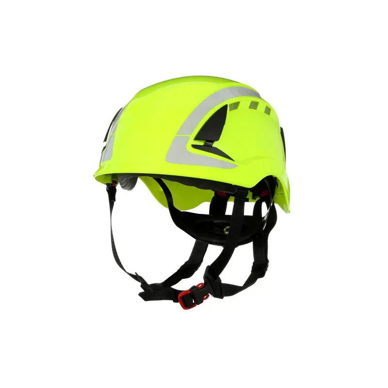 3M SecureFit helm HV groen gevent. X5000