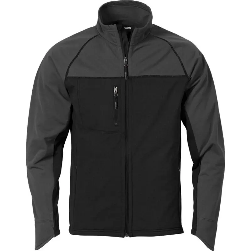 Acode fleecejack 1475 MIC zwart, 3XL