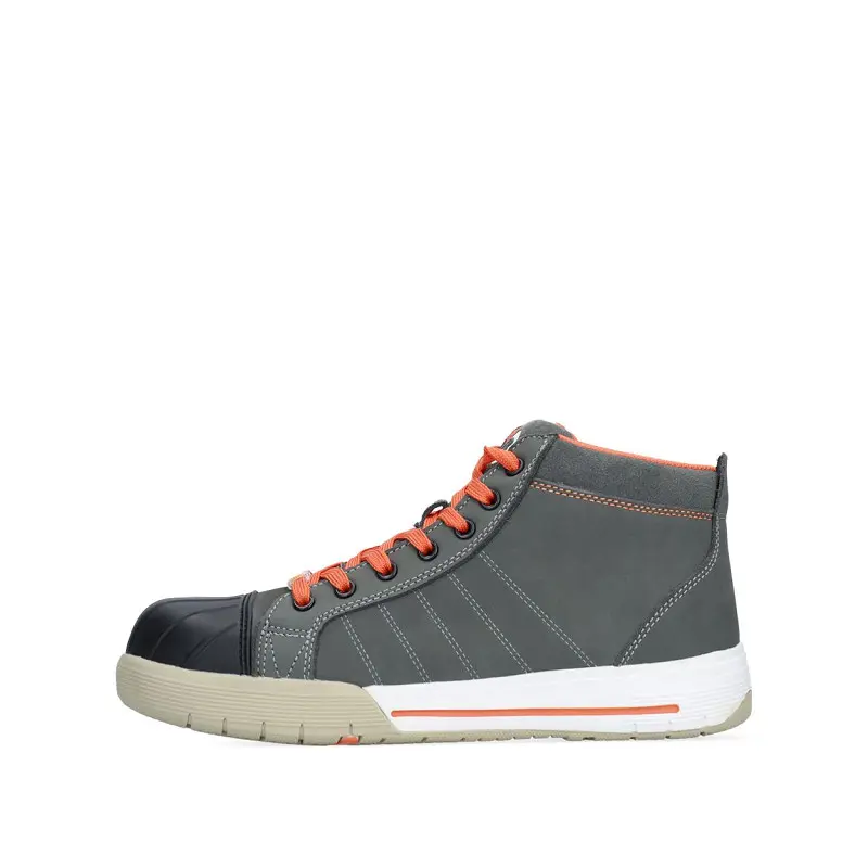 Bickz by Bata 731 S3 hoog d.grijs maat 41