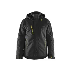 Blåkläder Winterjas 4484 Zwart/Fluogeel