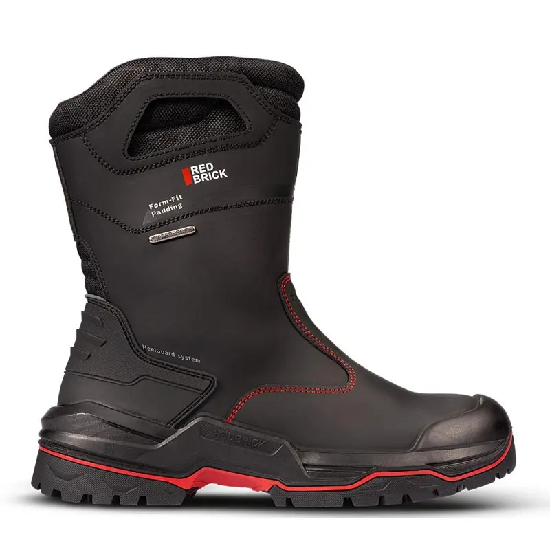 Redbrick Boot Black Wool S7S