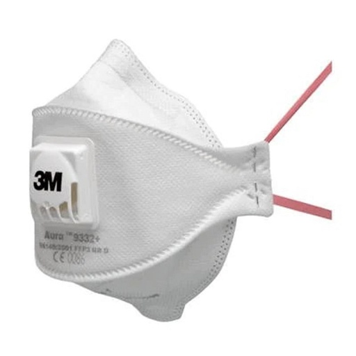 [49933211] 3M Aura 9332+ stofmasker FFP3 NR D met uitademventiel in bulkverpakking
