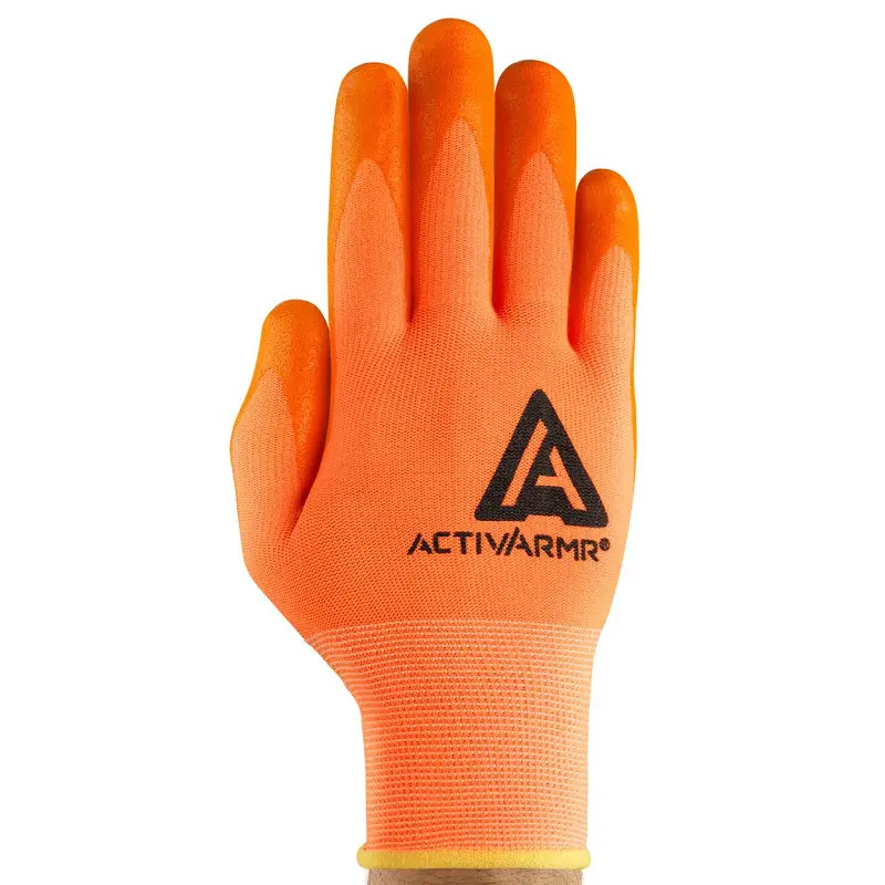 [19098510] Ansell ActivArmr Hi-Viz 97-012 handschoen maat 10