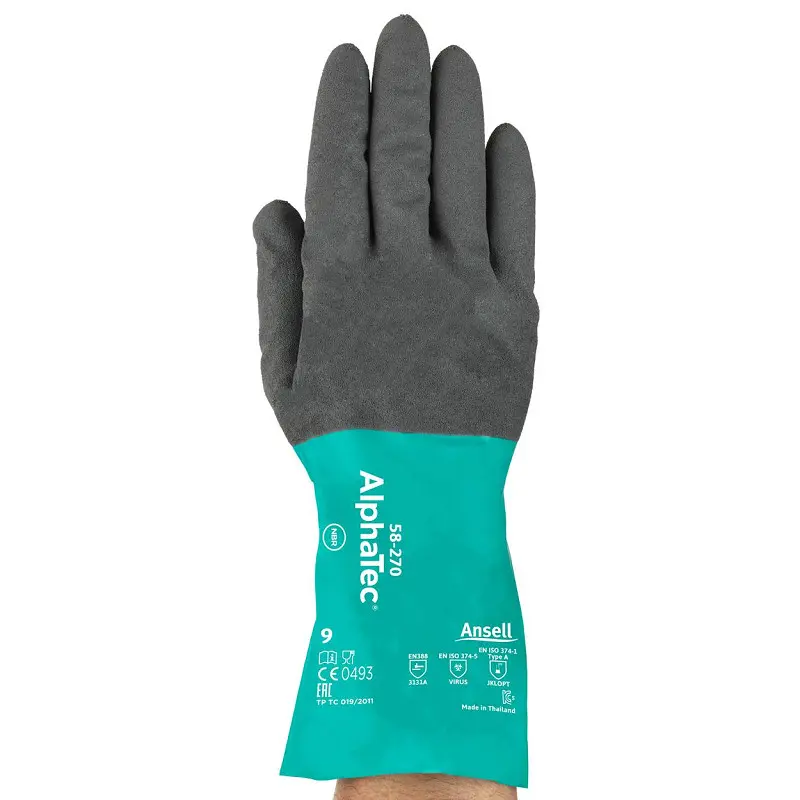 [19020310] Ansell AlphaTec 58-270 handschoen 10-300 mm