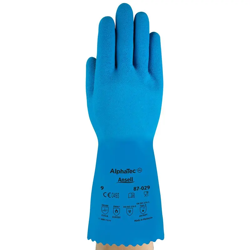 [18602510] Ansell AlphaTec 87-029 handschoen 10-300 mm