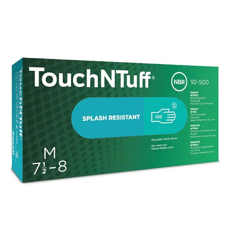 [19092508] Ansell Touch N Tuff 92-500 Handschoen, M-240 mm