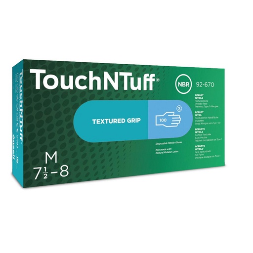 [19092707] Ansell TouchNTuff 92-670 handschoen E31-240 mm