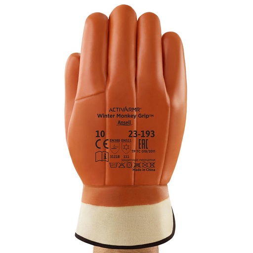 [19023410] Ansell Winter Monkey Grip 23-193 handschoen maat 10