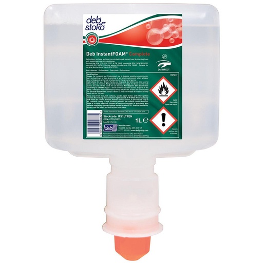 [85002500] Deb Stoko InstantFOAM Complete handdesinfectiemiddel - BE