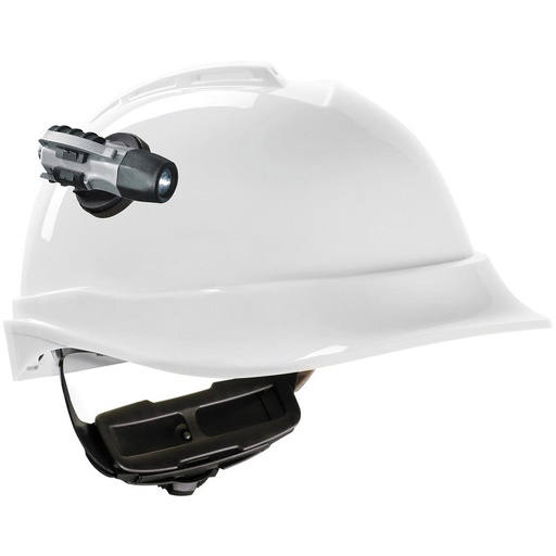 [61687301] MSA V-Gard 200 veiligheidshelm met Fas-Trac III binnenwerk en lamphouder
