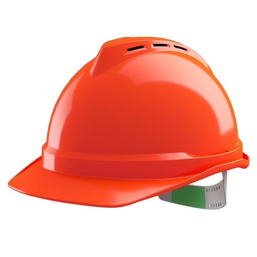 [61686450] MSA V-Gard 500 geventileerde veiligheidshelm met Push-Key binnenwerk