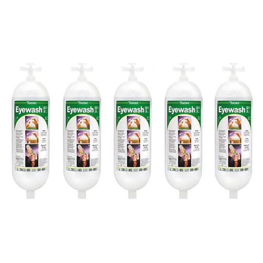 [72602700] Tobin 128 oogspoelfles navulling à 5 flessen