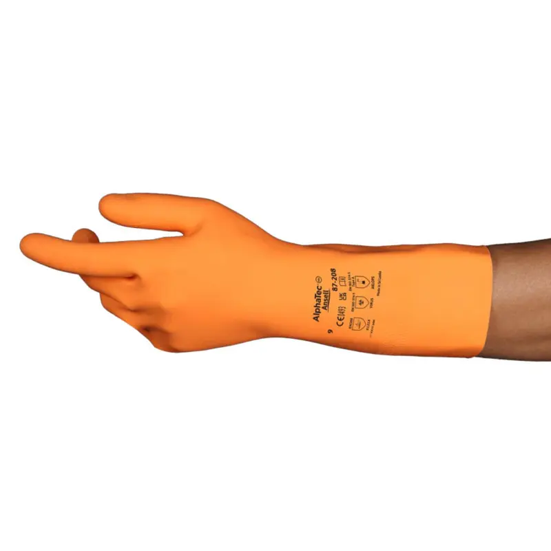 [19085511] Ansell AlphaTec 87-208 oranje maat 11