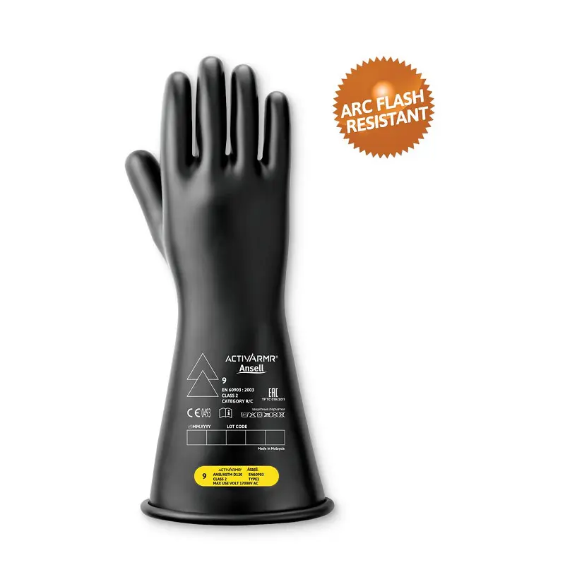 [18991211] Ansell Electrician E018B zwt 17000V, maat 11