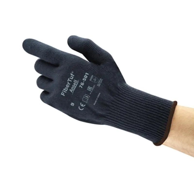 [19076009] Ansell Fibertuf 76-501 pvc-nop bl, maat 9