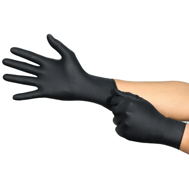 [19091909] Ansell Microflex 94-242 zwart maat L