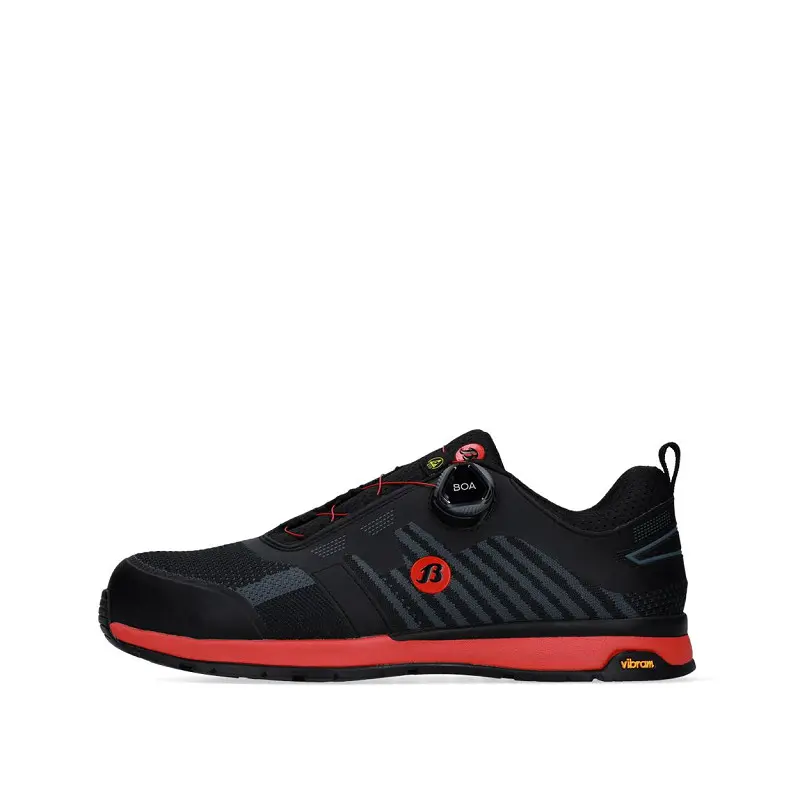 [51333040] Bata laag VIBE S3 W zwart/rood maat 40